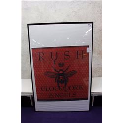Rush Clockwork Angels Concert Poster (Numbered) (22.5“ x 34“)