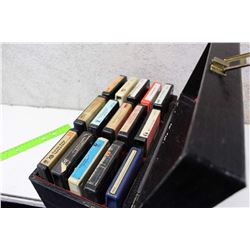 Lot of Misc 8 Tracks With Carrying Case