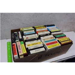 Box Of Assorted Misc 8 Tracks