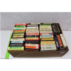 Box Of Misc 8 Tracks