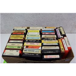Box Of Misc 8 Tracks