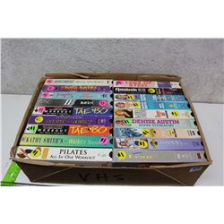 Lot Of Fitness VHS Tapes