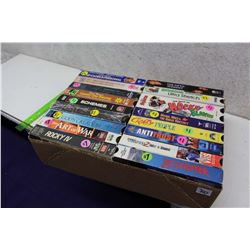Box of Misc VHS Movies(18)