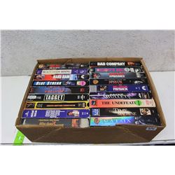 Box of Misc VHS Movies (18)