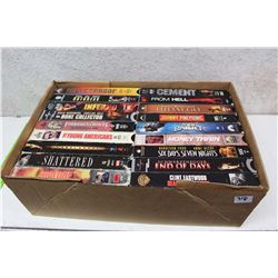 Box of Misc VHS Movies (18)