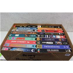 Box of Misc VHS Movies (18)