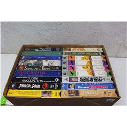 Box of Misc VHS Movies (18)
