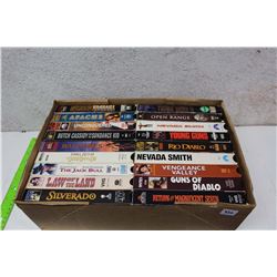 Box of Misc VHS Movies (18)