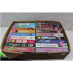 Box of Misc VHS Movies (18)