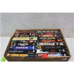 Box of Misc VHS Movies (18)