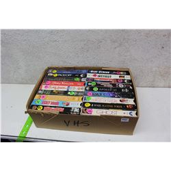 Box of Misc VHS Movies (18)