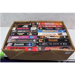 Box of Misc VHS Movies (18)