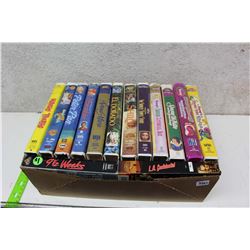 Box of Misc VHS Movies (14)