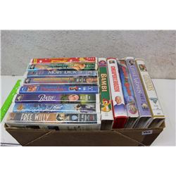 Box of Misc VHS Movies (13)
