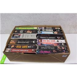 Box of Misc VHS Movies (18)