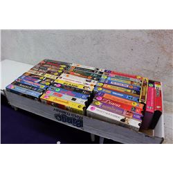 Large Box of Assorted VHS Movies (36)