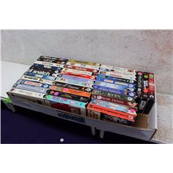Large Box of Assorted VHS Movies (36)