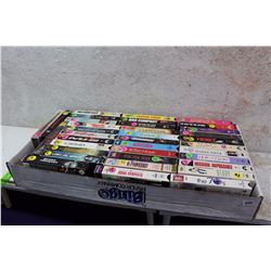 Large Box of Assorted VHS Movies (36)