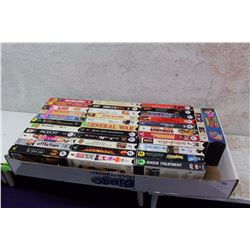 Large Box of Assorted VHS Movies (35)