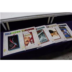Lot Of Video One VHS Catalogs (5)