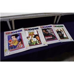 Lot Of Video One VHS Catalogs (4)