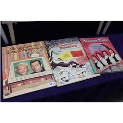 Lot of Misc Entertainment Themed Activity Books (3)(Colouring, Pop-Out Books,)