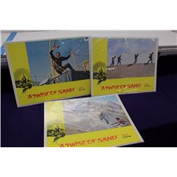 “A Twist Of Sand” Original Lobby Cards (1968)