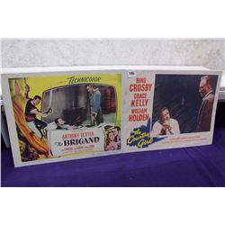 Pair of Original Lobby Cards (The Brigand 1952, The Country Girl 1954)