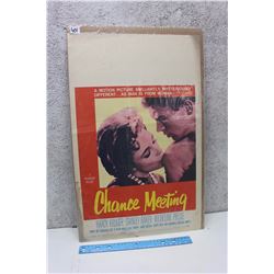 “Chance Meeting” Original Drive-In Theater Poster (1960)