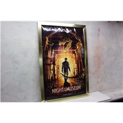 Framed Original “Night At The Museum” Movie Poster (28.5” x 42.5”)