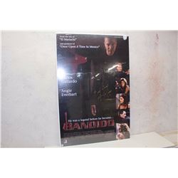 “Bandido” Original Movie Poster, Signed By Kim Coates (27” x 40“)