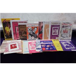 Lot of Music Related Paper Covers