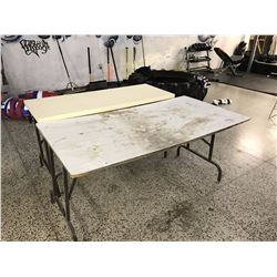 Pair of Wood Fold Out Tables