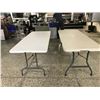 Image 3 : Pair of Plastic Fold Out Tables
