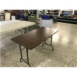 Plywood Fold Out Table