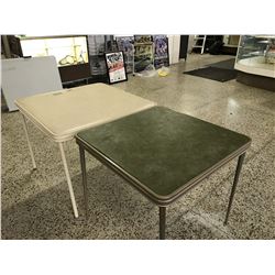 Pair of Card Tables