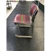Image 2 : Lot of Metal Framed Stackable Seats (4)