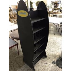 Large Plastic “Sapphire” Retail Store Display Shelf