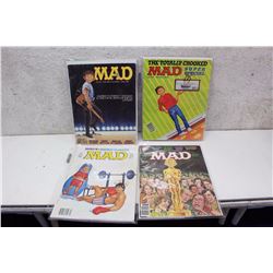 Lot of 70s MAD Magazines (4)