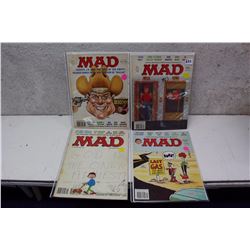 Lot of 70s MAD Magazines (4)
