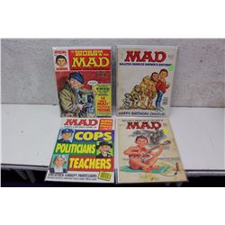 Lot of 70s MAD Magazines (4)