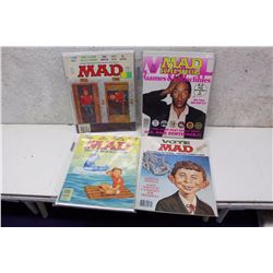 Lot of 70s MAD Magazines (4)