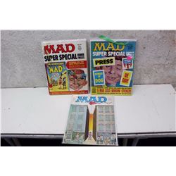 Lot of 70s MAD Magazines (3)