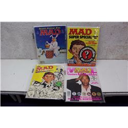Lot of 70s MAD Magazines (4)