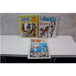 Lot of Cracked Magazines (3)