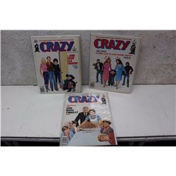 Lot of 70s Crazy Magazines (3)