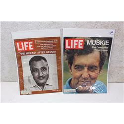 Pair of 70s Life Magazines
