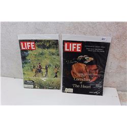 Pair of 60s Life Magazines