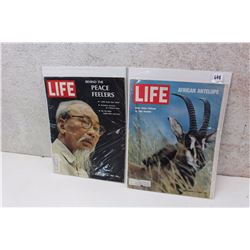 Pair of 60s Life Magazines