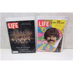 Pair of 60s Life Magazines
